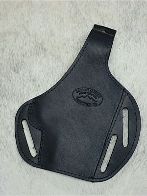LEATHER PANCAKE HOLSTER for CZ 75 COMPACT CZ75D PCR EAA  