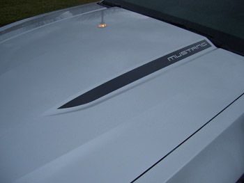 Ford Mustang Hood Spear Decal Cowl Stripes   SSA  
