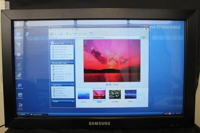 Samsung 320TSn 3 Window desktop Computer 32 Prof Touchscreen Display 