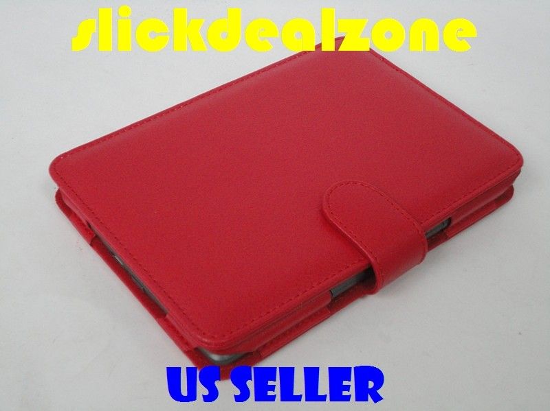   NEW PREMIUM PURPLE PU LEATHER CASE COVER FOR  KINDLE 4  