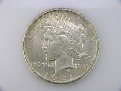 1921 $1 Peace Dollar CH/BU Full Struck /C 651  