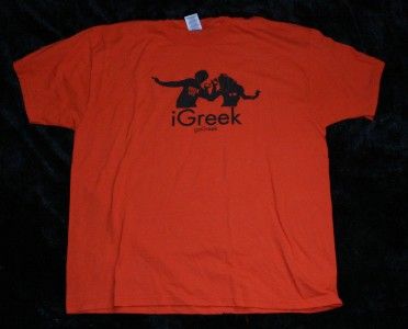 Baldwin Wallace Sorority Fraternity Greek Tee Shirt XL  