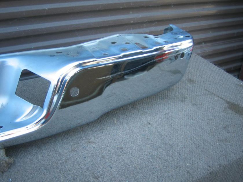 chrome rear bumper for 2008 toyota tundra #2